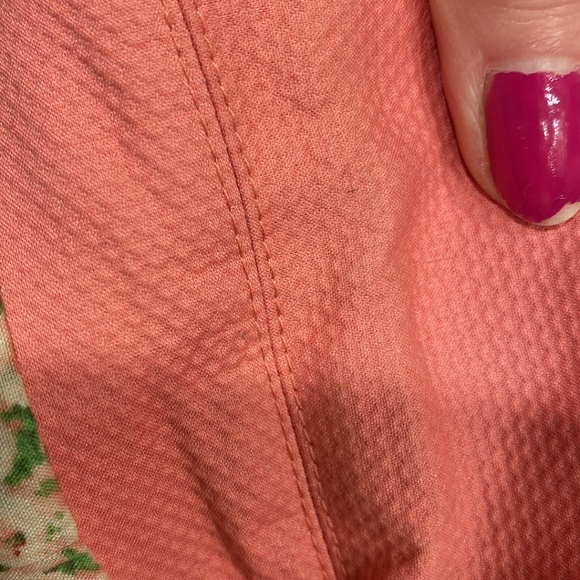 Talbots Pink Floral Lined Blazer Jacket 14 - Picture 16 of 16